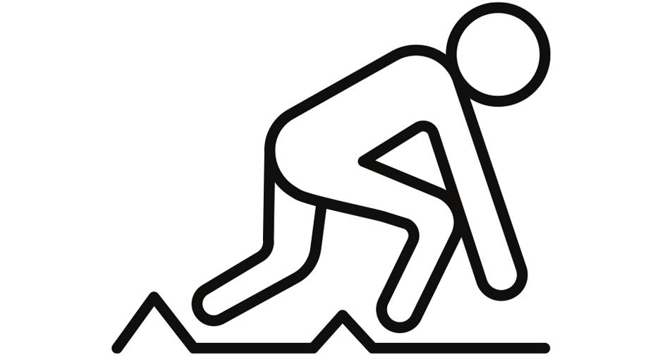 icon starting line